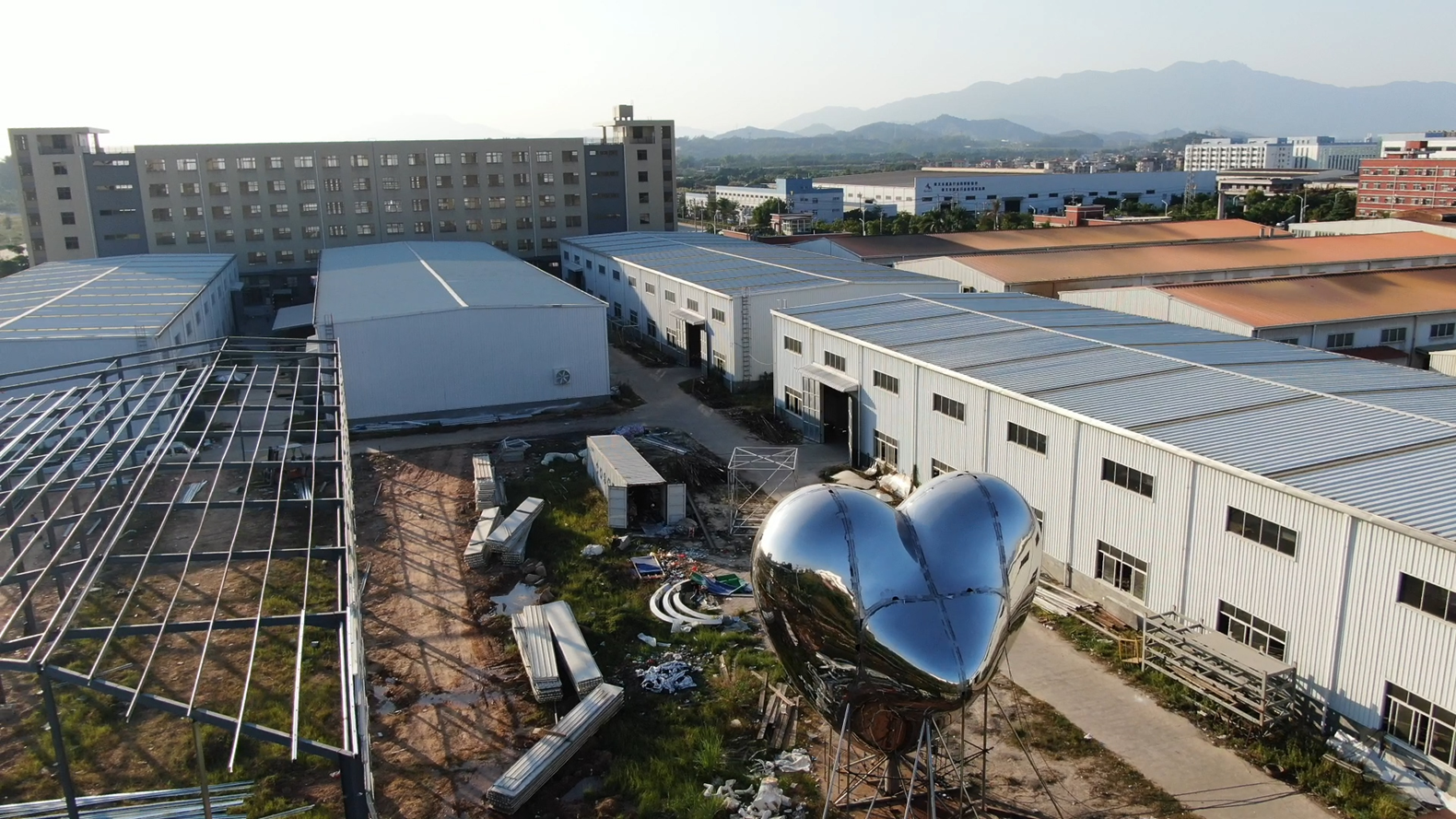 Xiamen factory of the Sino Sculpture company
