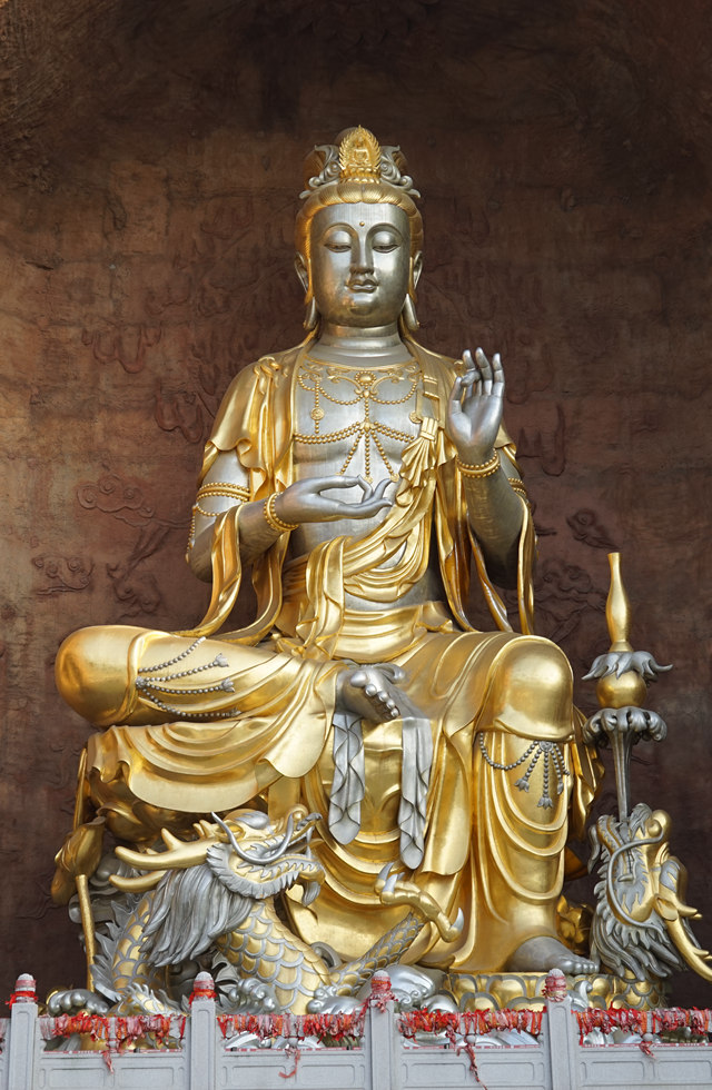 Gilded Buddha Statue