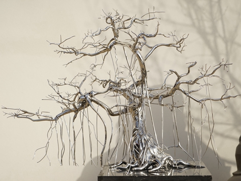 Casting Stainless Steel Tree Sculpture